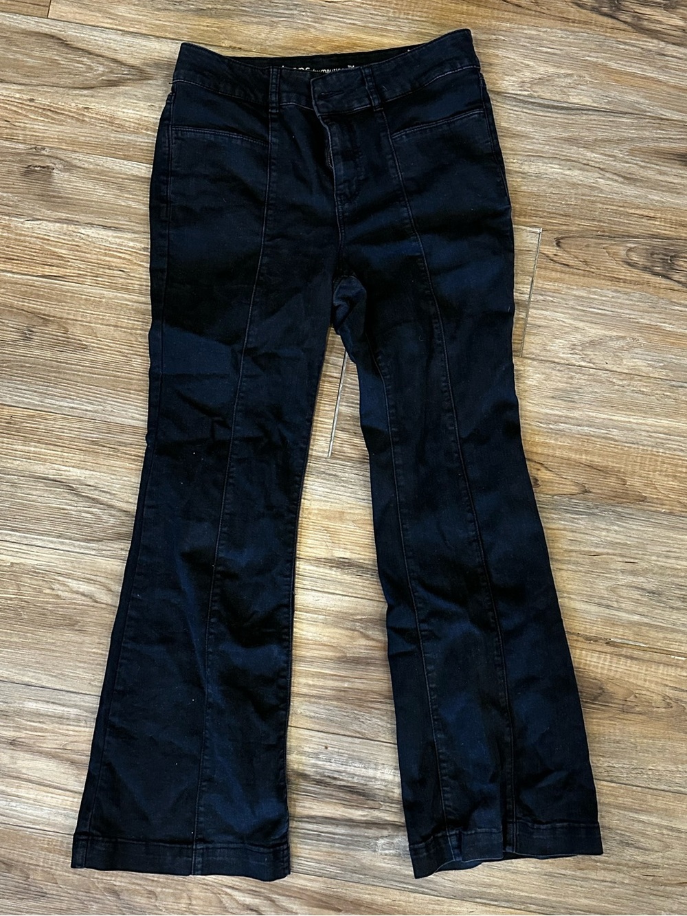 Women's Black Flare Jeans